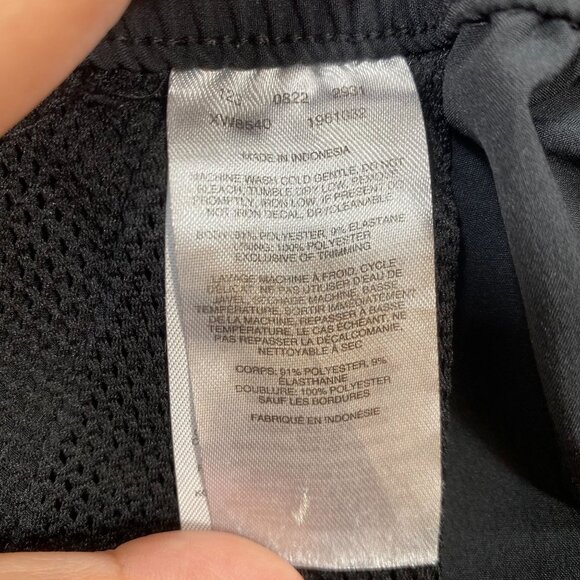 Columbia Womens Activewear Shorts Size 2X Black Elastic Waistband & Drawstring - Picture 4 of 10